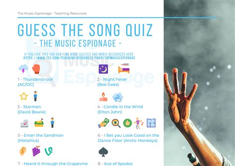 guess the song quiz.